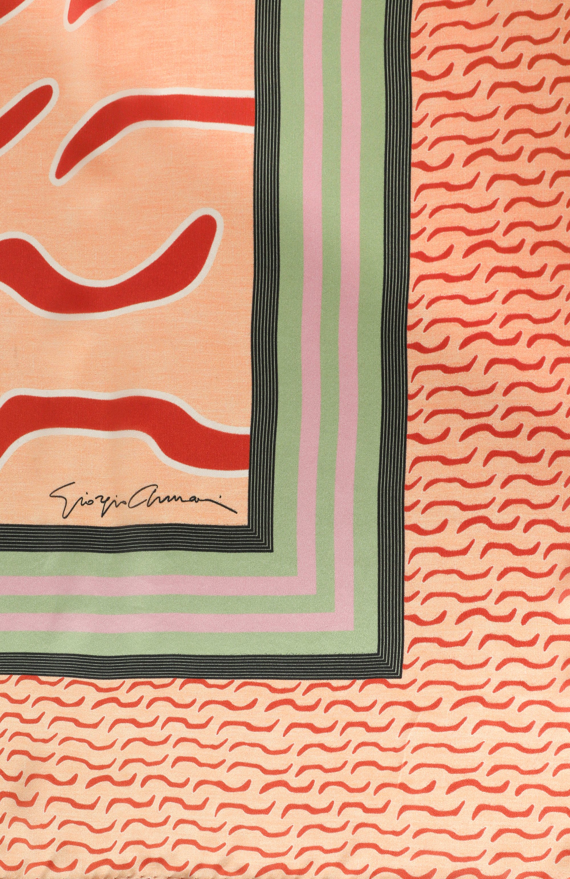 Шелковая шаль GIORGIO ARMANI, арт. GW001366/AF16729, фото 4