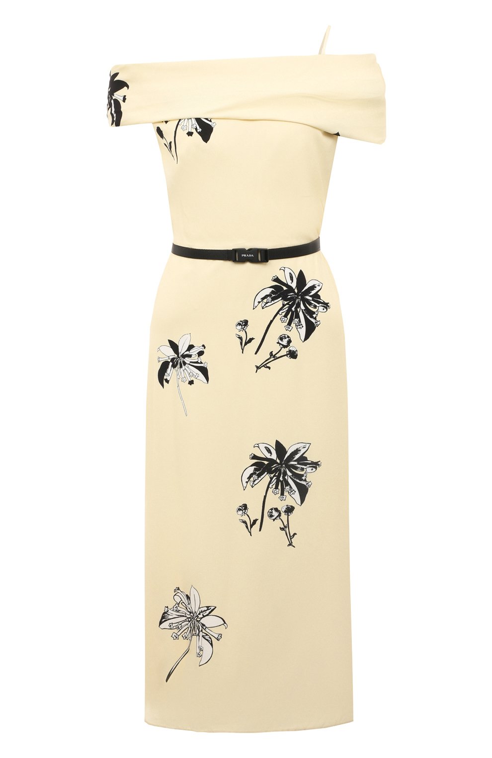 Платье из вискозы PRADA, арт. P3E04H-1Y1R-F0032-211, фото 1