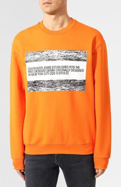 Хлопковый свитшот EST.1978 CALVIN KLEIN JEANS, арт. J90J900182, фото 3