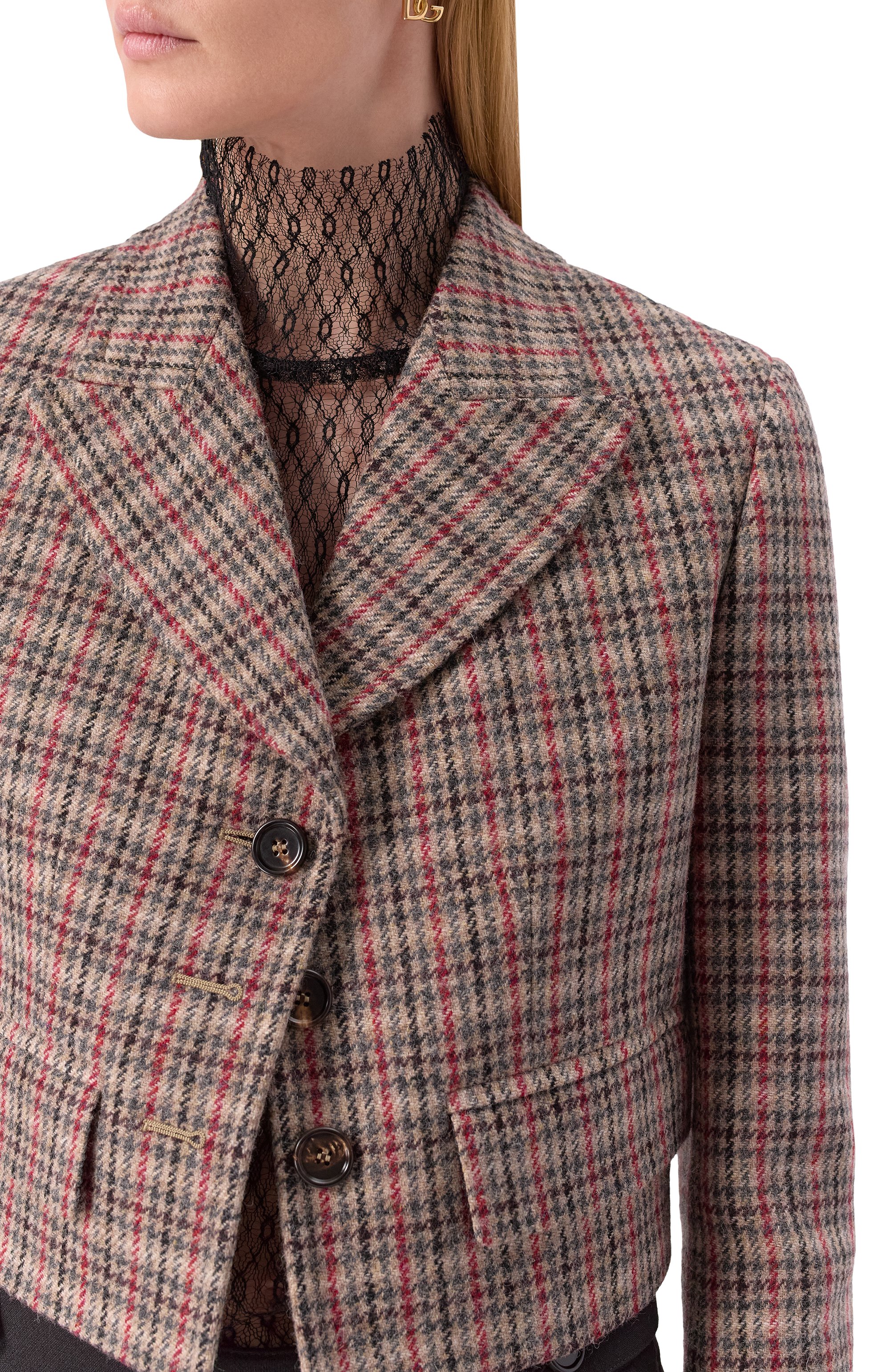 Шерстяной жакет CHLOÉ, арт. CHC25SVE10337, фото 5