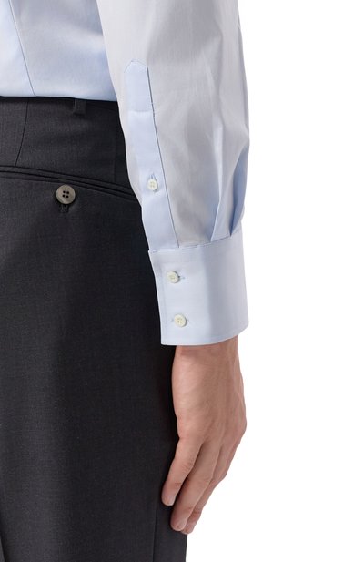 Хлопковая сорочка BRUNELLO CUCINELLI, арт. M0UC41718/U, фото 5