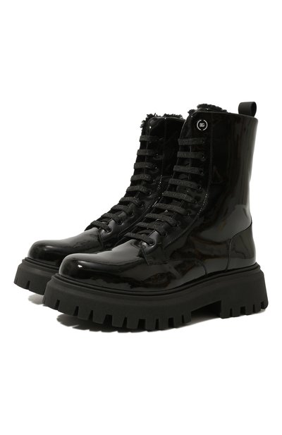 Кожаные ботинки DOLCE & GABBANA, арт. D11109/A3B70/37-39, фото 1