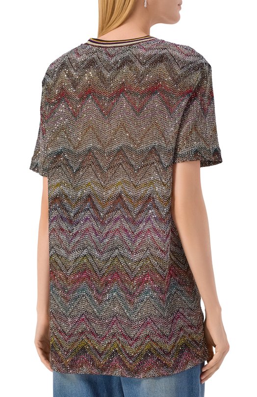 Футболка Missoni DS25WL04/BC005G Разноцветный  DS25WL04/BC005G Фото 4