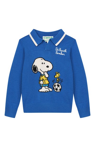 Поло из шерсти и вискозы MC2 SAINT BARTH, арт. C0VE001-00083I/C0VENT JR