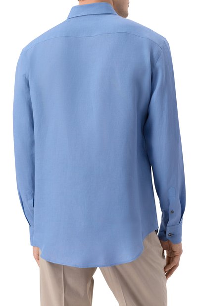 Льняная рубашка GIORGIO ARMANI, арт. 8WGCCZ98/TZC62, фото 4