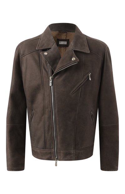 Мужская дубленка из овчины BRUNELLO CUCINELLI, арт. MPMLM2011