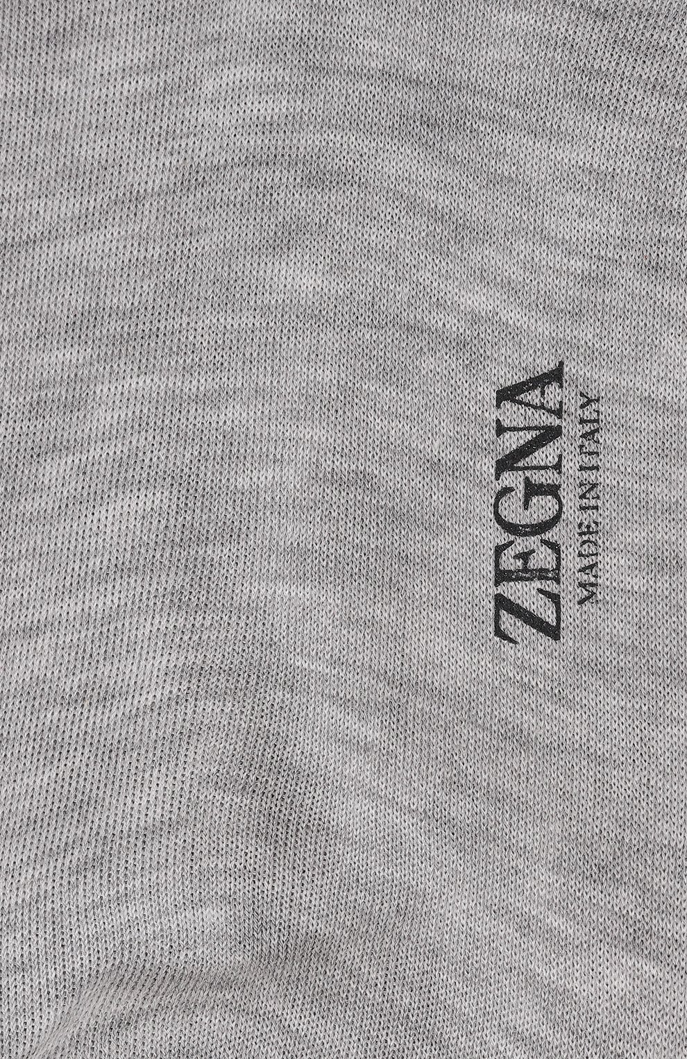 Хлопковые носки ZEGNA, арт. N4V40/011, фото 2