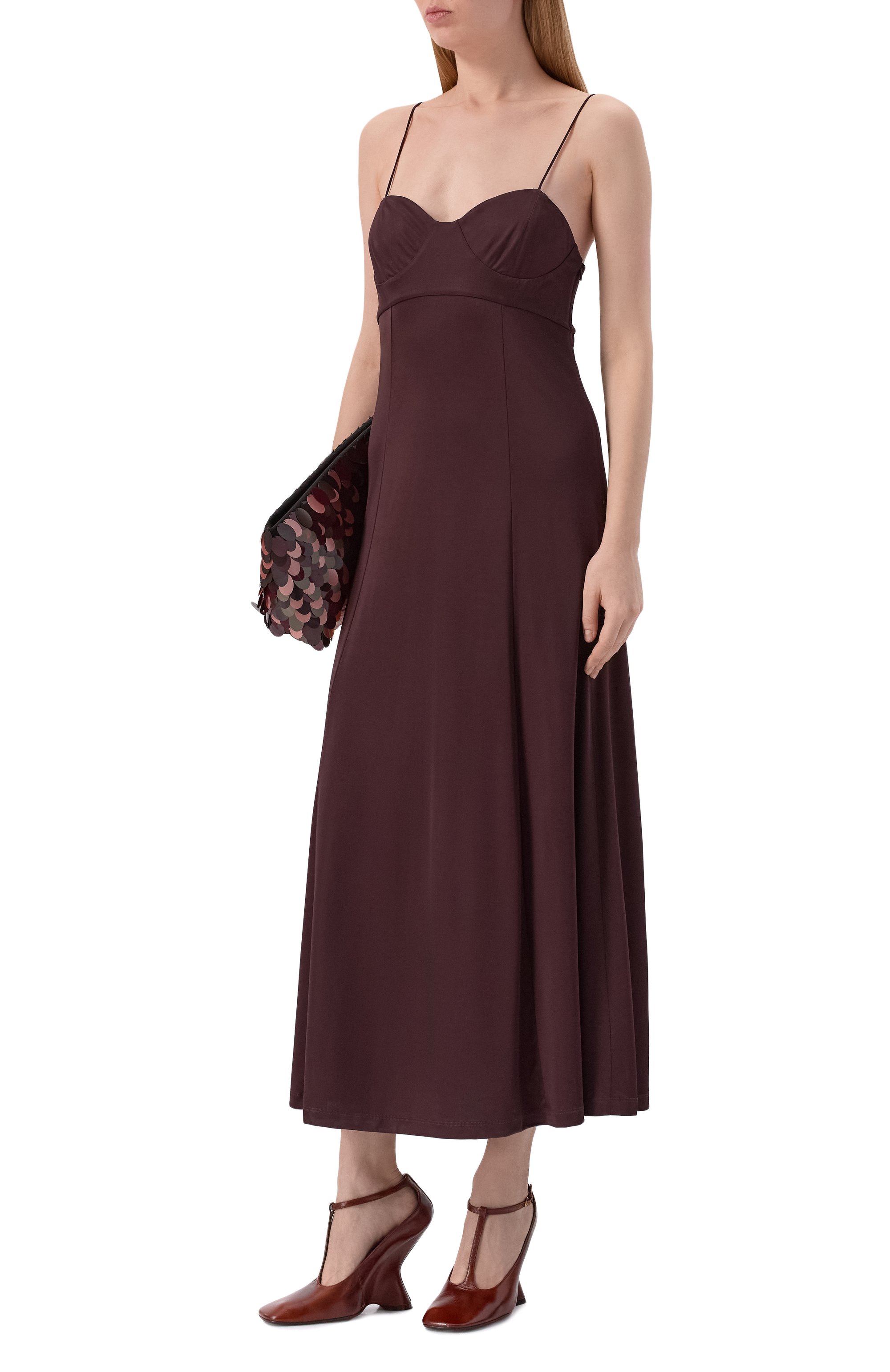 Платье из вискозы DRIES VAN NOTEN, арт. 011160/2617, фото 2