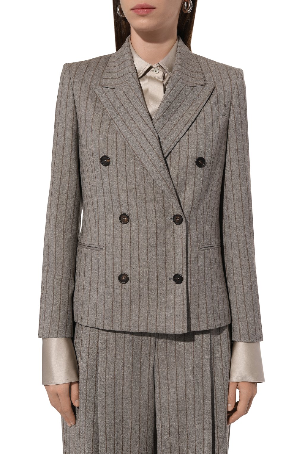 Шерстяной жакет BRUNELLO CUCINELLI, арт. MD5777060P, фото 3