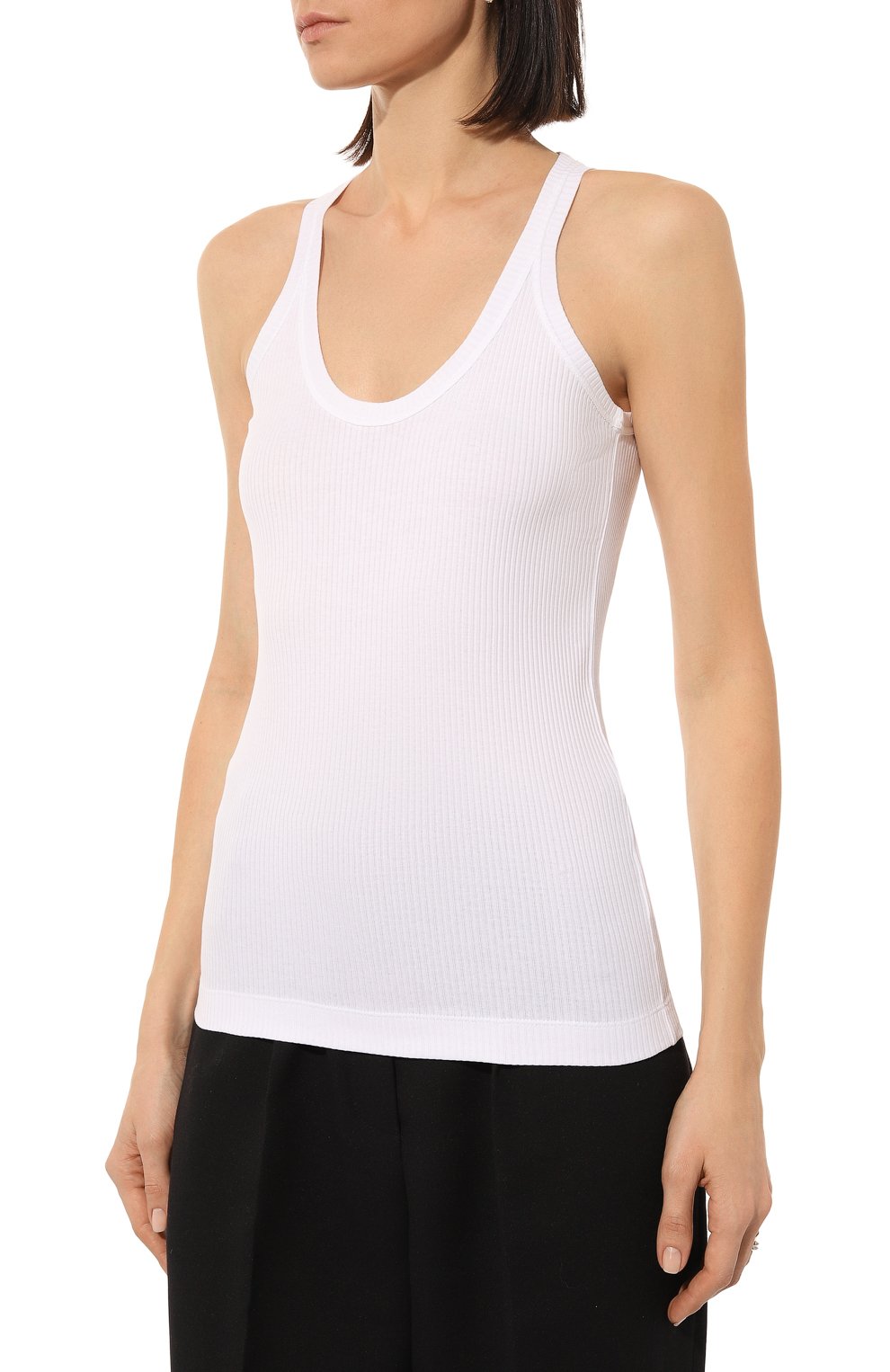 Хлопковая майка BRUNELLO CUCINELLI, арт. MH990BM110, фото 3