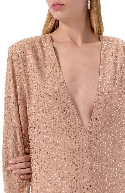 Платье с отделкой стразами RASARIO, арт. RS24F079DD006, фото 5