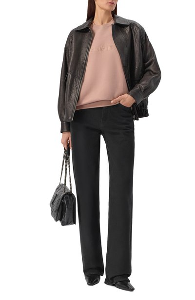 Хлопковый свитшот SAINT LAURENT, арт. 802001/Y36SW, фото 2