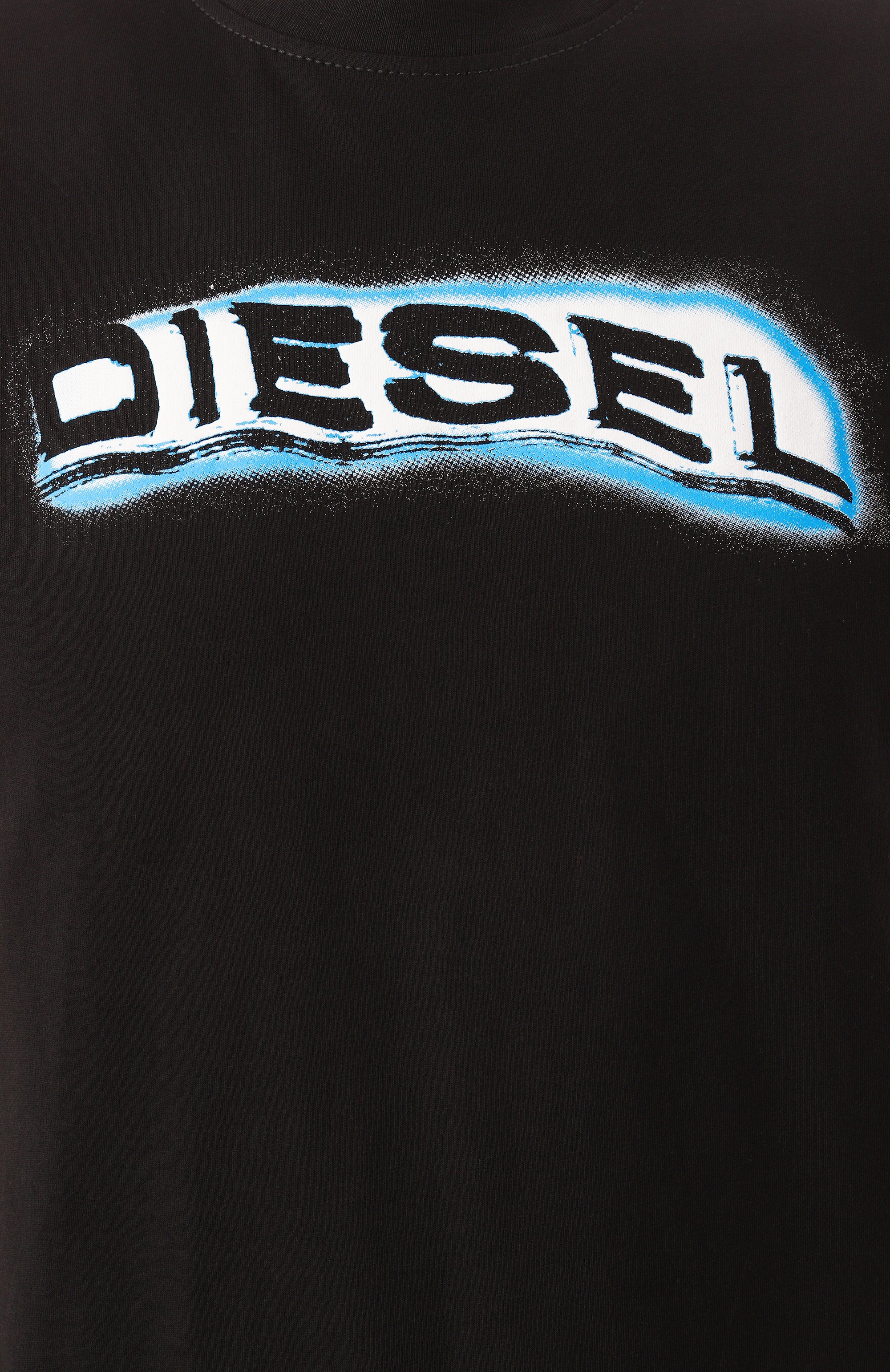 Хлопковая футболка DIESEL, арт. A16397/0GRAI, фото 6