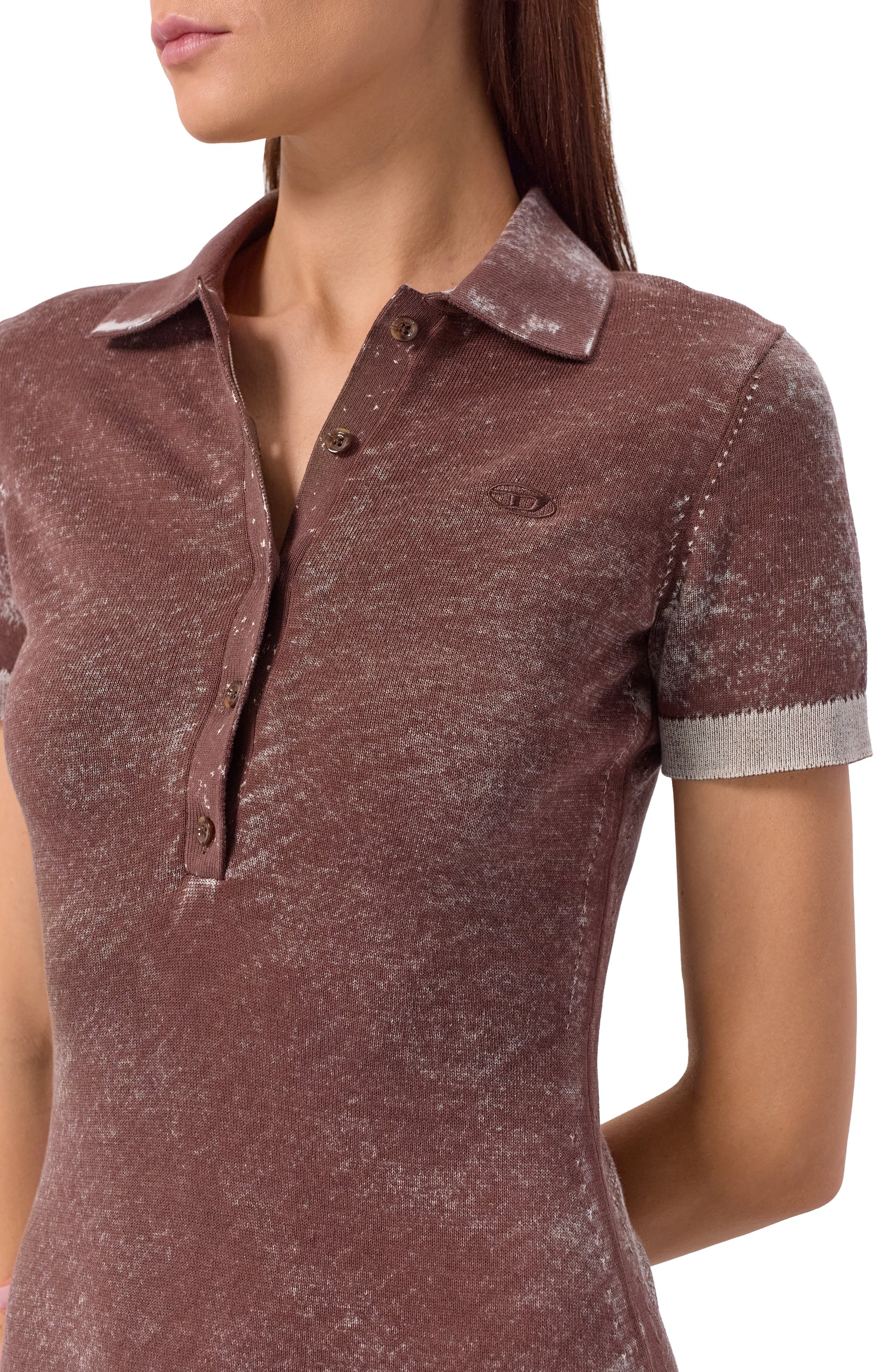 Хлопковое платье DIESEL, арт. A21835/0BKCB, фото 4