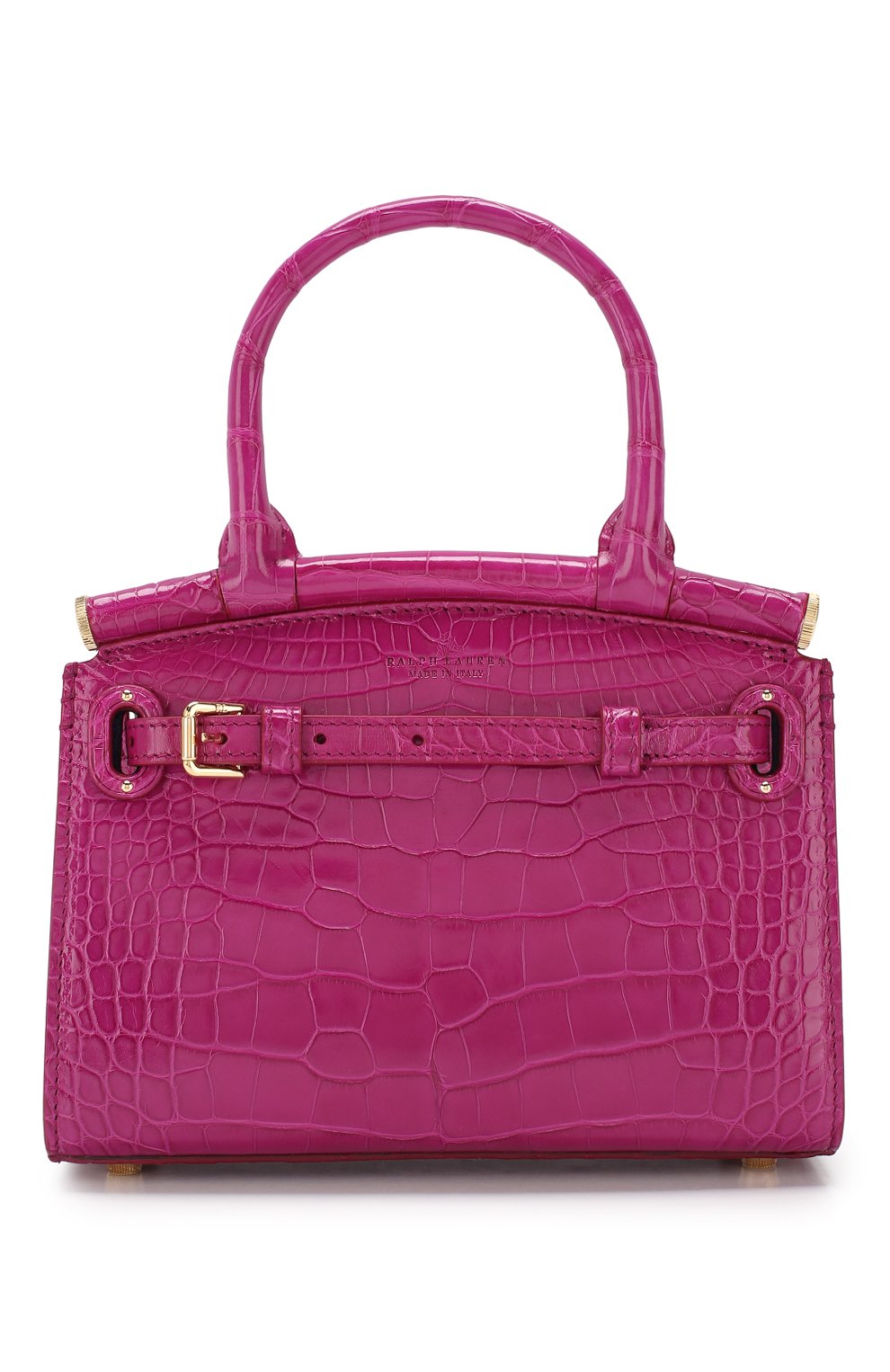 Сумка rl50 mini из кожи аллигатора RALPH LAUREN, арт. 435769101/AMIS, фото 1