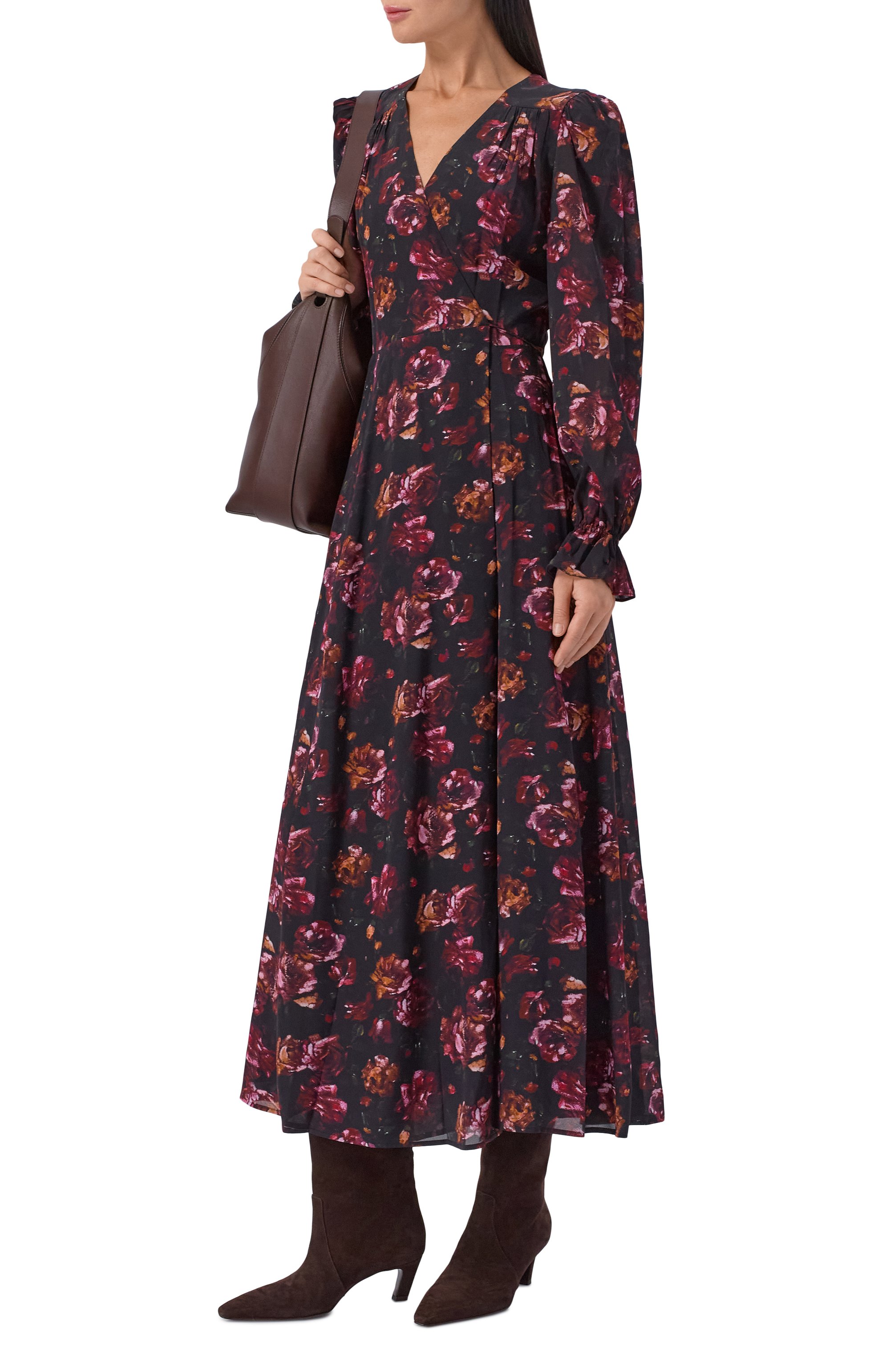 Платье из вискозы и шелка THE KOOPLES, арт. FR0B31108K, фото 2