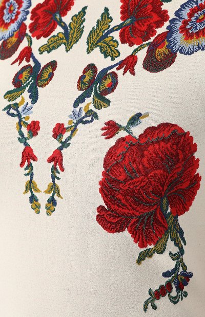 Платье из смеси шелка и вискозы ALEXANDER MCQUEEN, арт. 571659/Q1WVY, фото 5