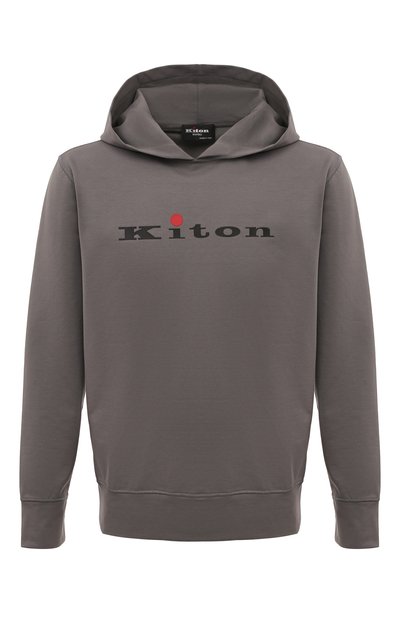 Мужской хлопковое худи KITON, арт. UMK0289