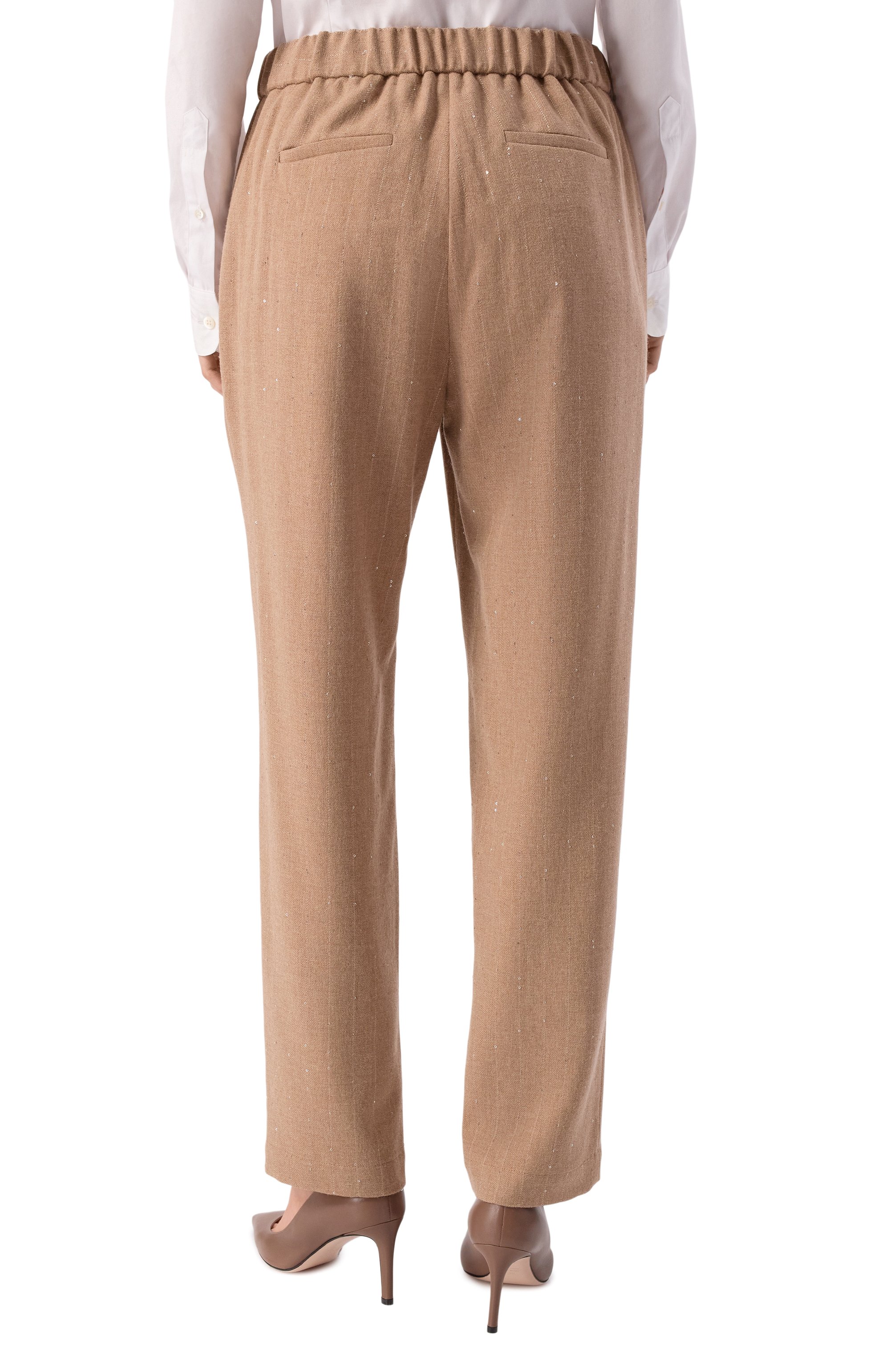 Брюки из шерсти и вискозы ANTONELLI FIRENZE, арт. N8630P/801D, фото 4