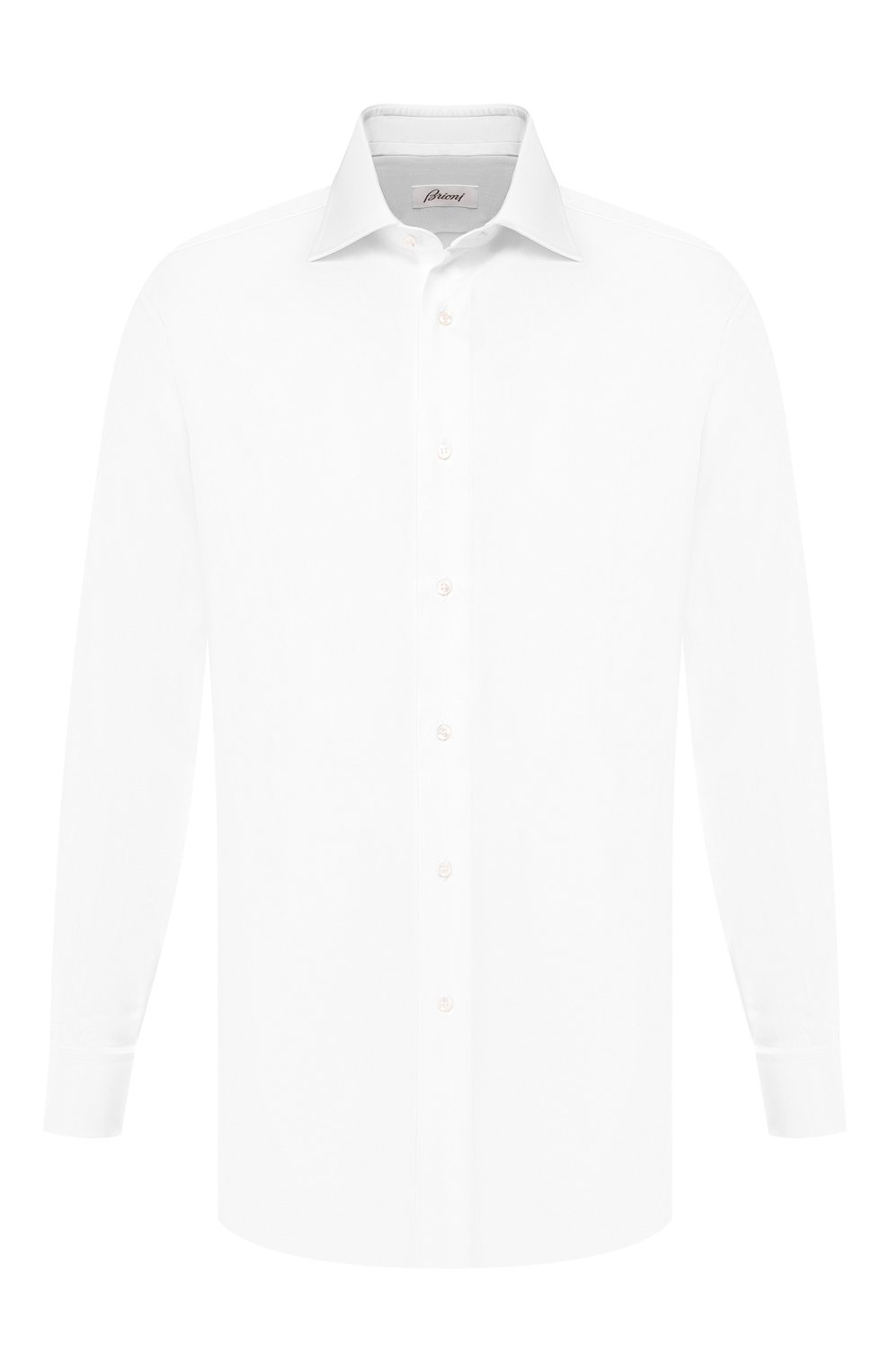 Хлопковая сорочка BRIONI белого цвета по цене 56250 руб., арт. RCL9/PZ065, фото 1 Хлопковая сорочка BRIONI, арт. RCL9/PZ065, фото 1