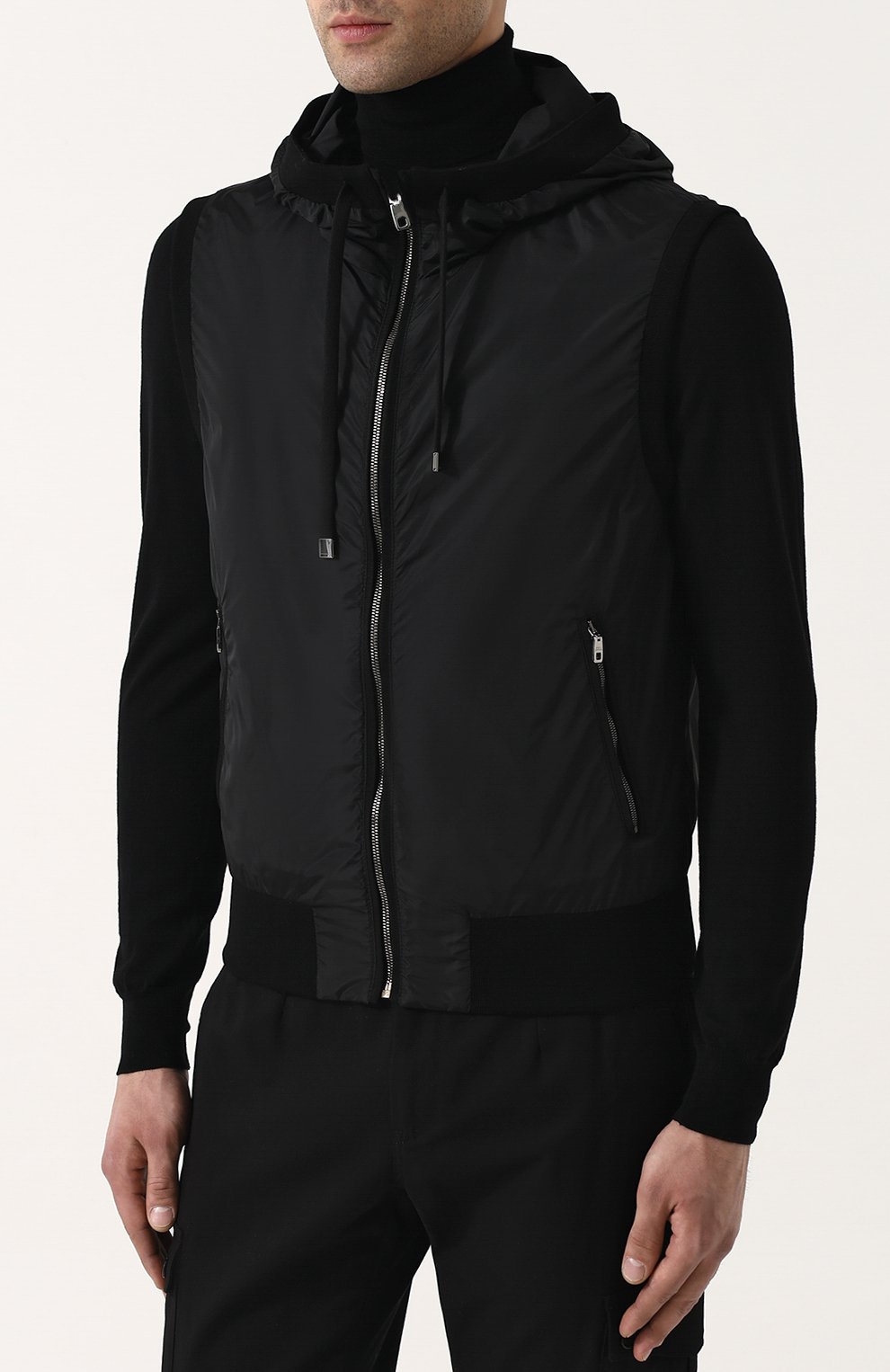 Жилет на молнии с капюшоном DOLCE & GABBANA, арт. G9KU0T/FUMQG, фото 3