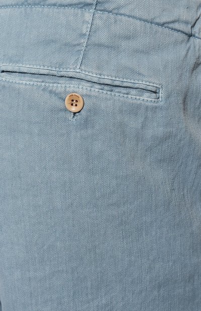 Шорты изо льна и хлопка LORO PIANA, арт. FAM1895, фото 5