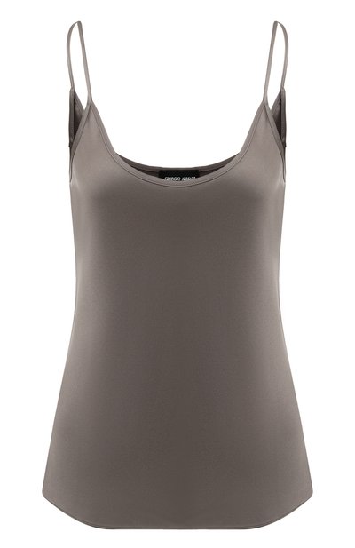Женский шелковый топ GIORGIO ARMANI, арт. GW000507/TE10101