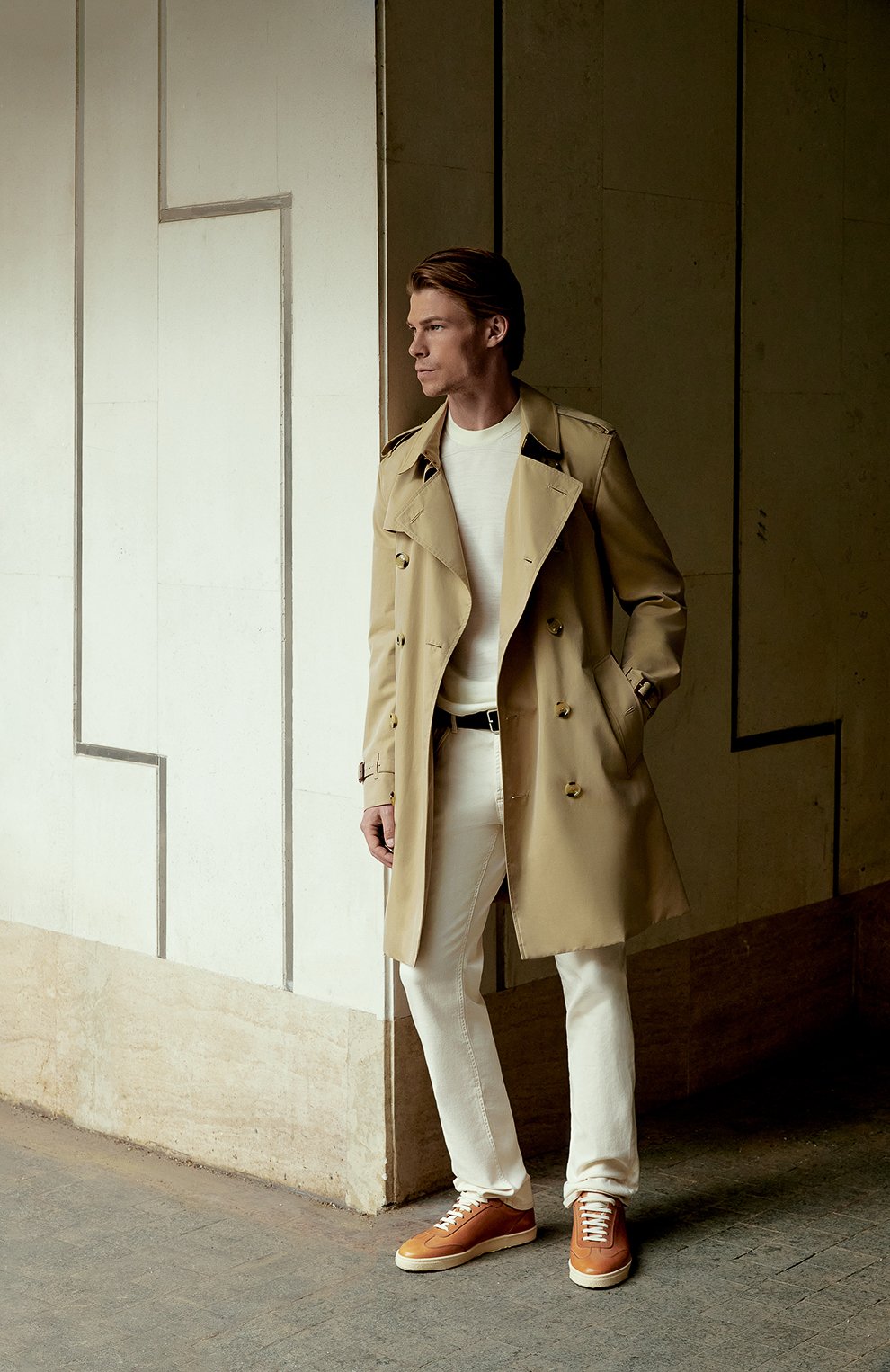 Хлопковый тренч BURBERRY, арт. 8045859, фото 6