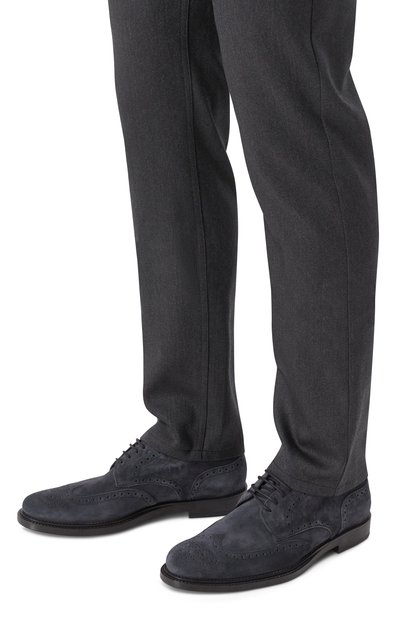 Замшевые дерби TOD’S, арт. XXM62C00C10RE0, фото 3