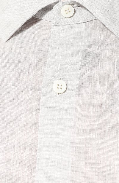 Льняная рубашка ZEGNA, арт. UUX38/SRF5, фото 5