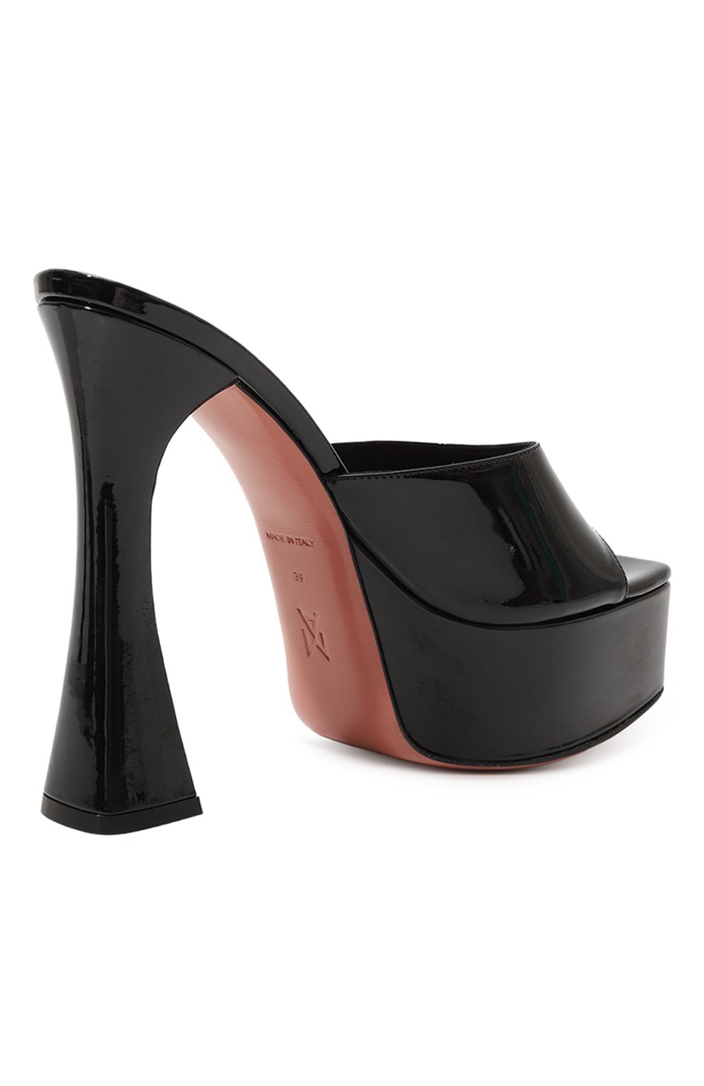 Кожаные мюли dalida AMINA MUADDI, арт. DALIDA SANDAL/PATENT, фото 5