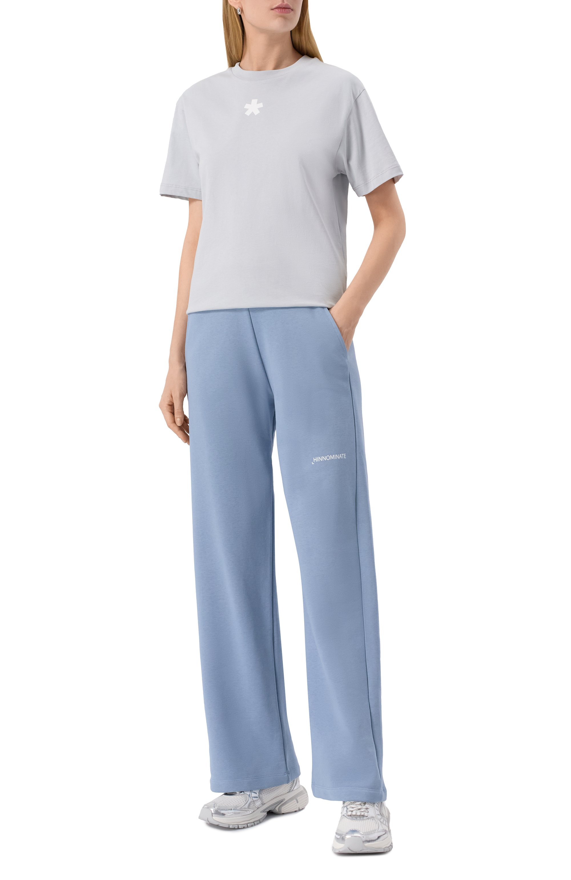 Хлопковые брюки HINNOMINATE, арт. HMABW01421, фото 2