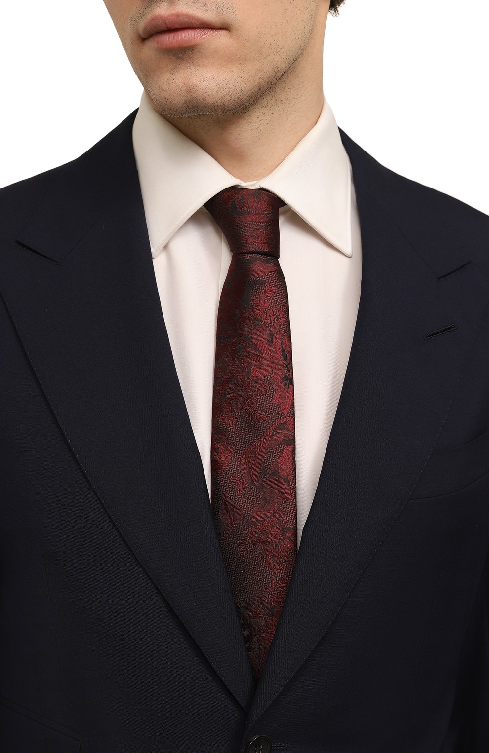 Шелковый галстук DOLCE & GABBANA, арт. GT149E/G0JQG, фото 2