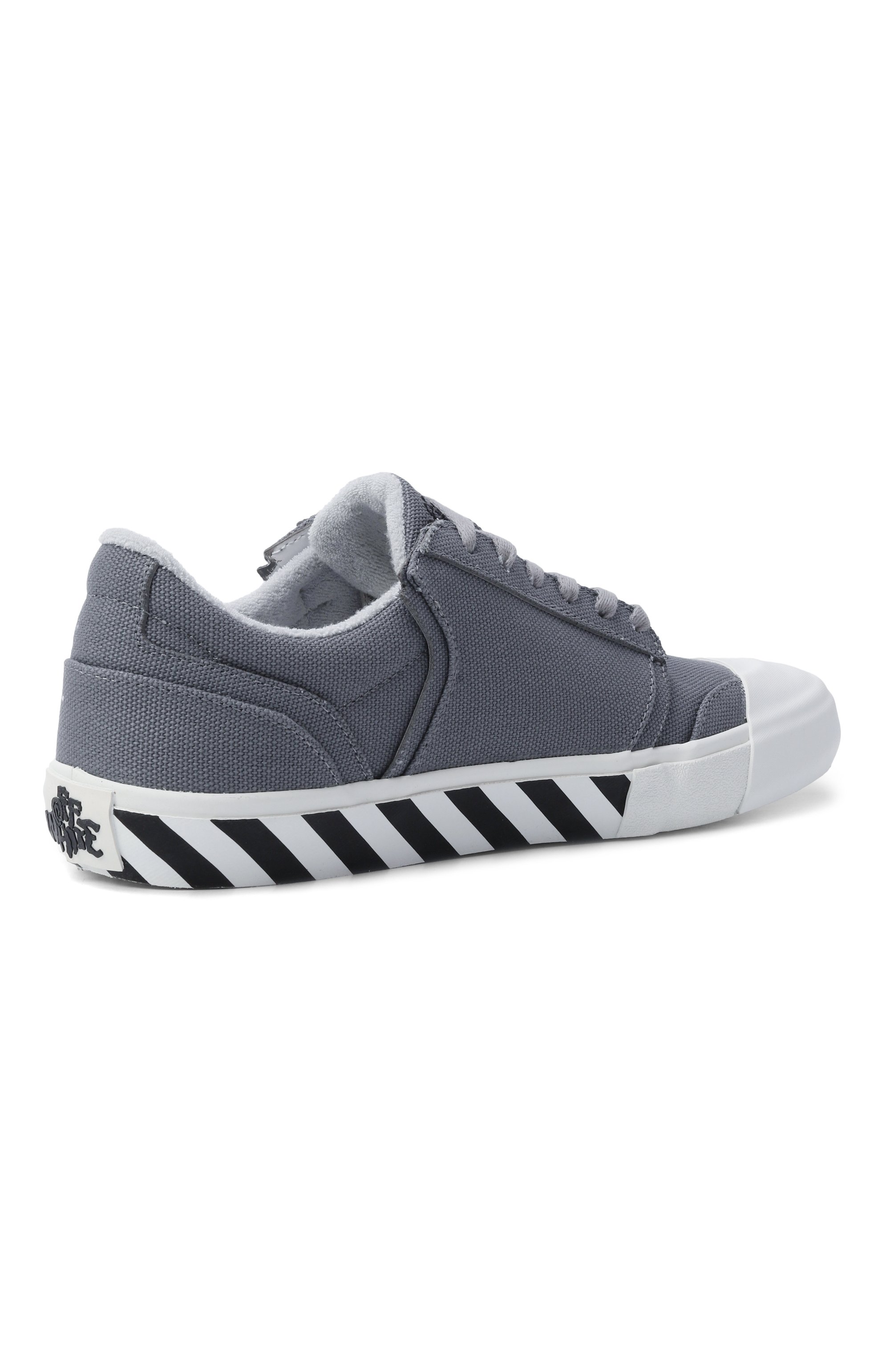 Текстильные кеды vulcanized undercut OFF-WHITE, арт. 0MIA2A2F25FAB0027801, фото 4