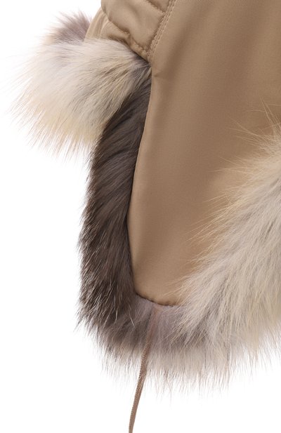 Шапка-ушанка с отделкой из лисы FURLAND, арт. 0196009610006100199, фото 3