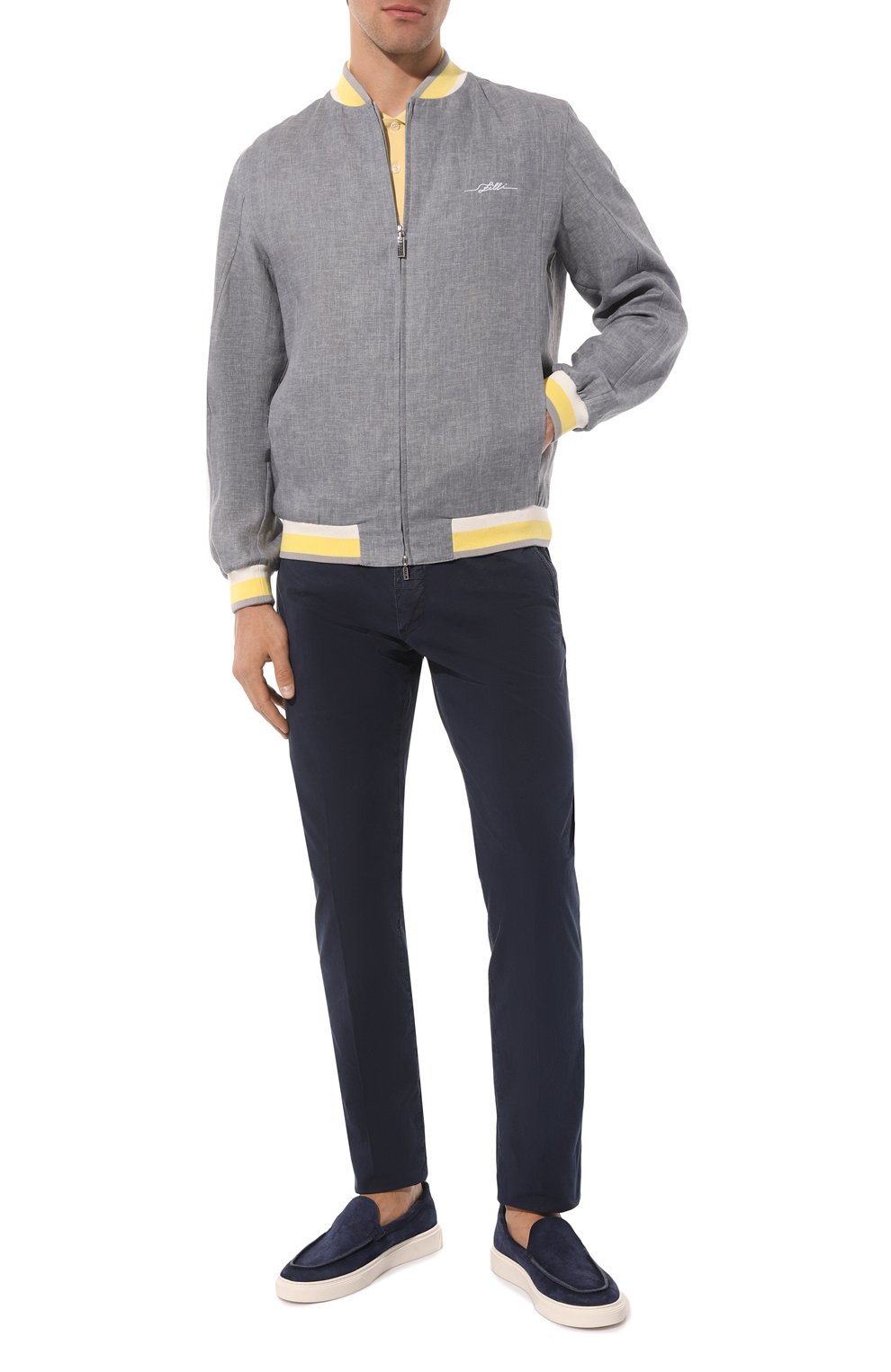 Льняной бомбер ZILLI, арт. B0M01BM0800VZL0T1, фото 2