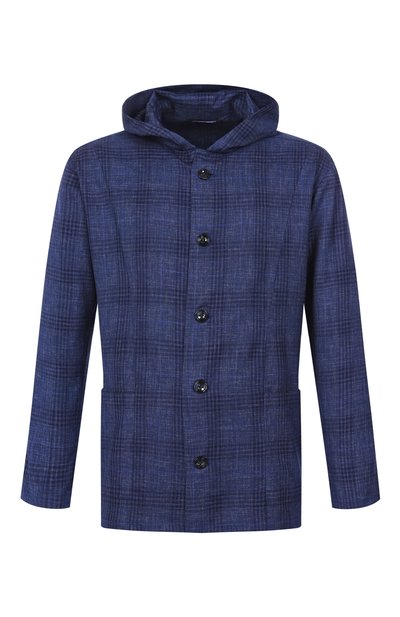 Мужская шерстяная рубашка KITON, арт. UMCLUCAK0624E01