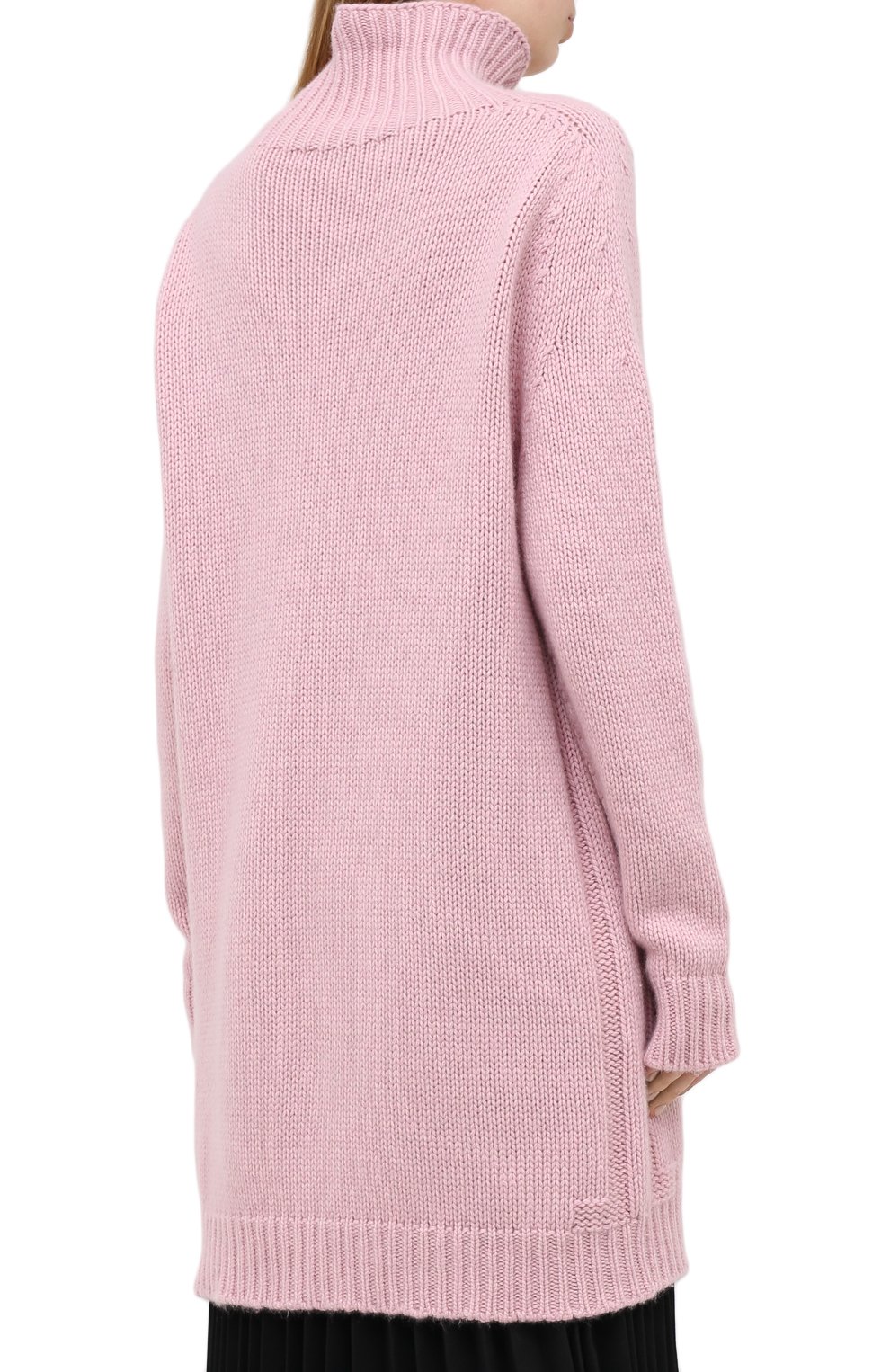 Кашемировый свитер LANVIN светло-розового цвета по цене 148500 руб., арт. RW-T0649M-MR06-H20, фото 4 Кашемировый свитер LANVIN, арт. RW-T0649M-MR06-H20, фото 4