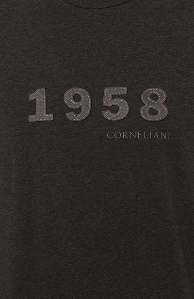 Хлопковая футболка CORNELIANI, арт. 94G587-9425044, фото 5
