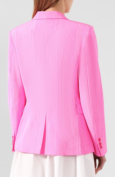 Жакет из смеси шелка и вискозы JACQUEMUS, арт. 201JA04/08450, фото 4
