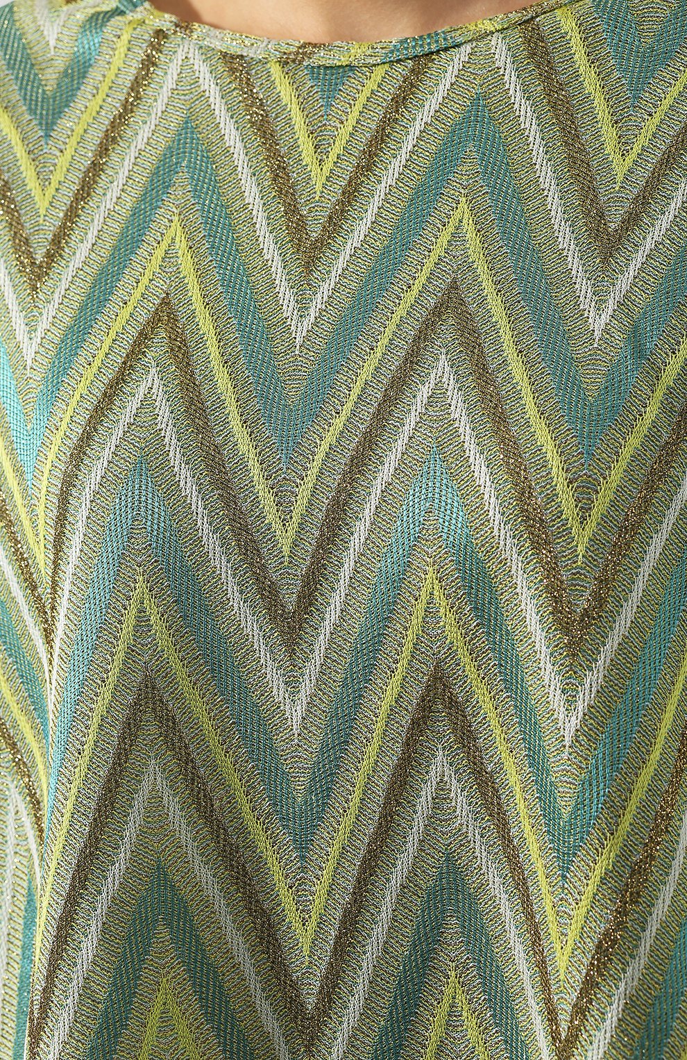 Топ из смеси вискозы и хлопка M MISSONI, арт. 2DL00007/2J000B, фото 5
