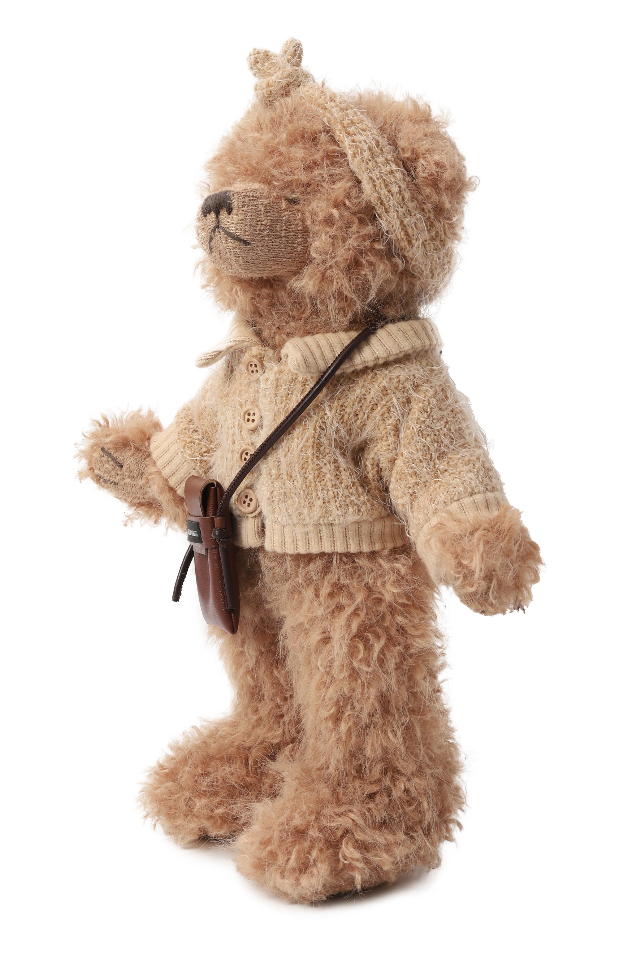 Мягкая игрушка мишка мама ROBERTO MORETTI бежевого цвета по цене 17390 руб., арт. 70-AOL-003RM, фото 2 Мягкая игрушка мишка мама ROBERTO MORETTI, арт. 70-AOL-003RM, фото 2