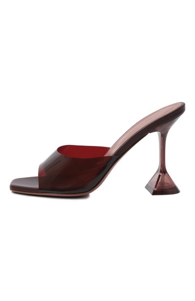 Мюли lupita 95 AMINA MUADDI, арт. LUPITA GLASS SLIPPER/PVC, фото 4