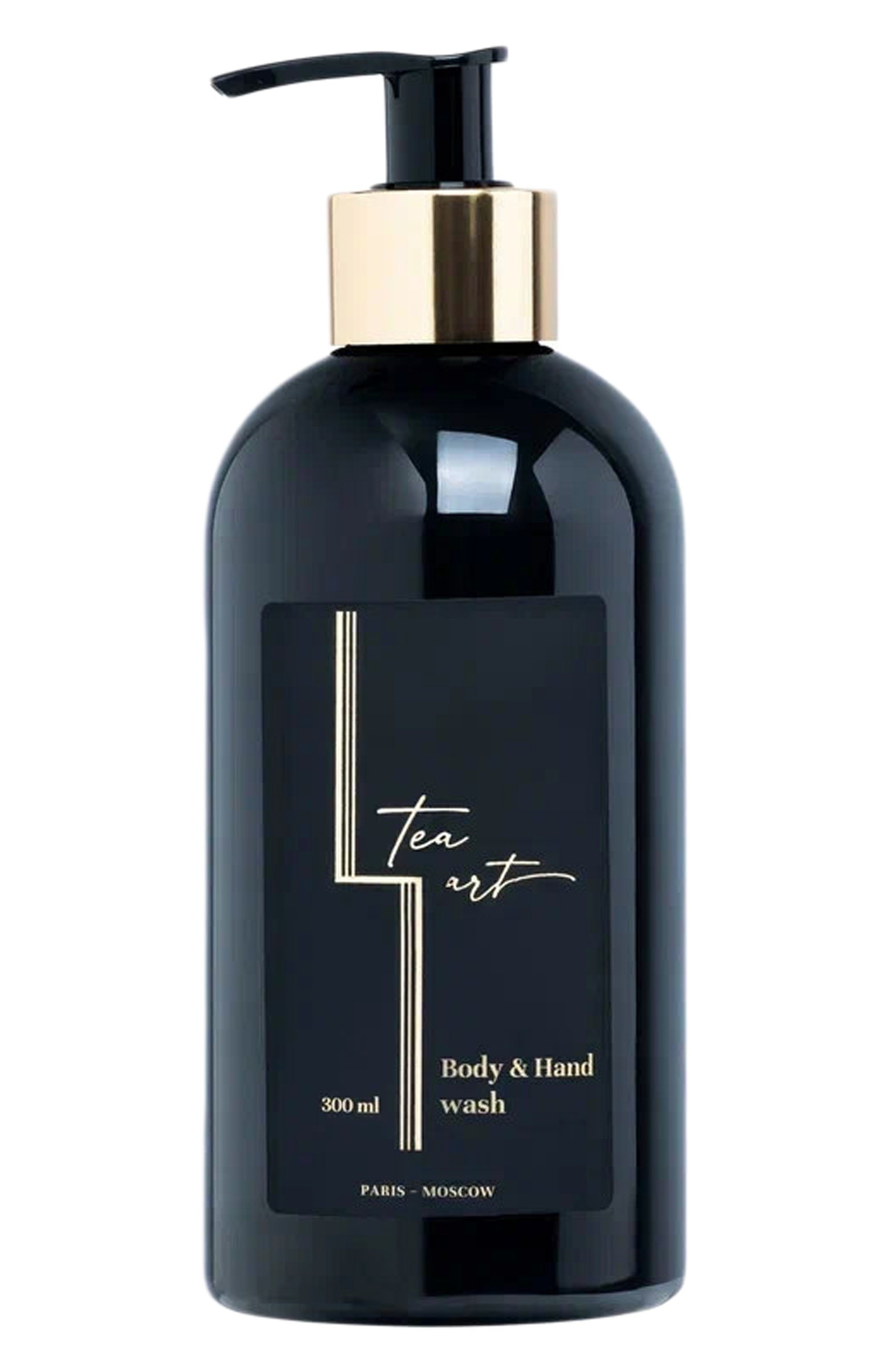 Очищающий гель для рук и тела black tea & cognac, chocolate (300ml) TEA ART, арт. 4603745598458, фото 1