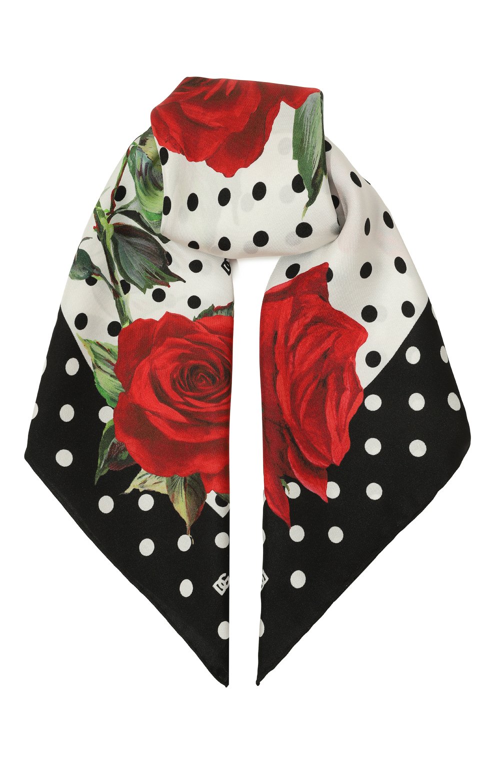 Шелковый платок DOLCE & GABBANA, арт. FN092R/GDCQT, фото 1