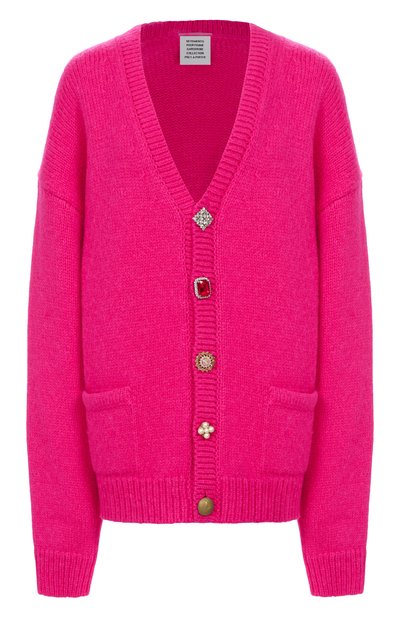 Женский шерстяной кардиган VETEMENTS, арт. UA53KN600P/2902 KNIT