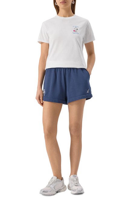 Женская хлопковая футболка MC2 SAINT BARTH, арт. STBW EMILIE/03138H