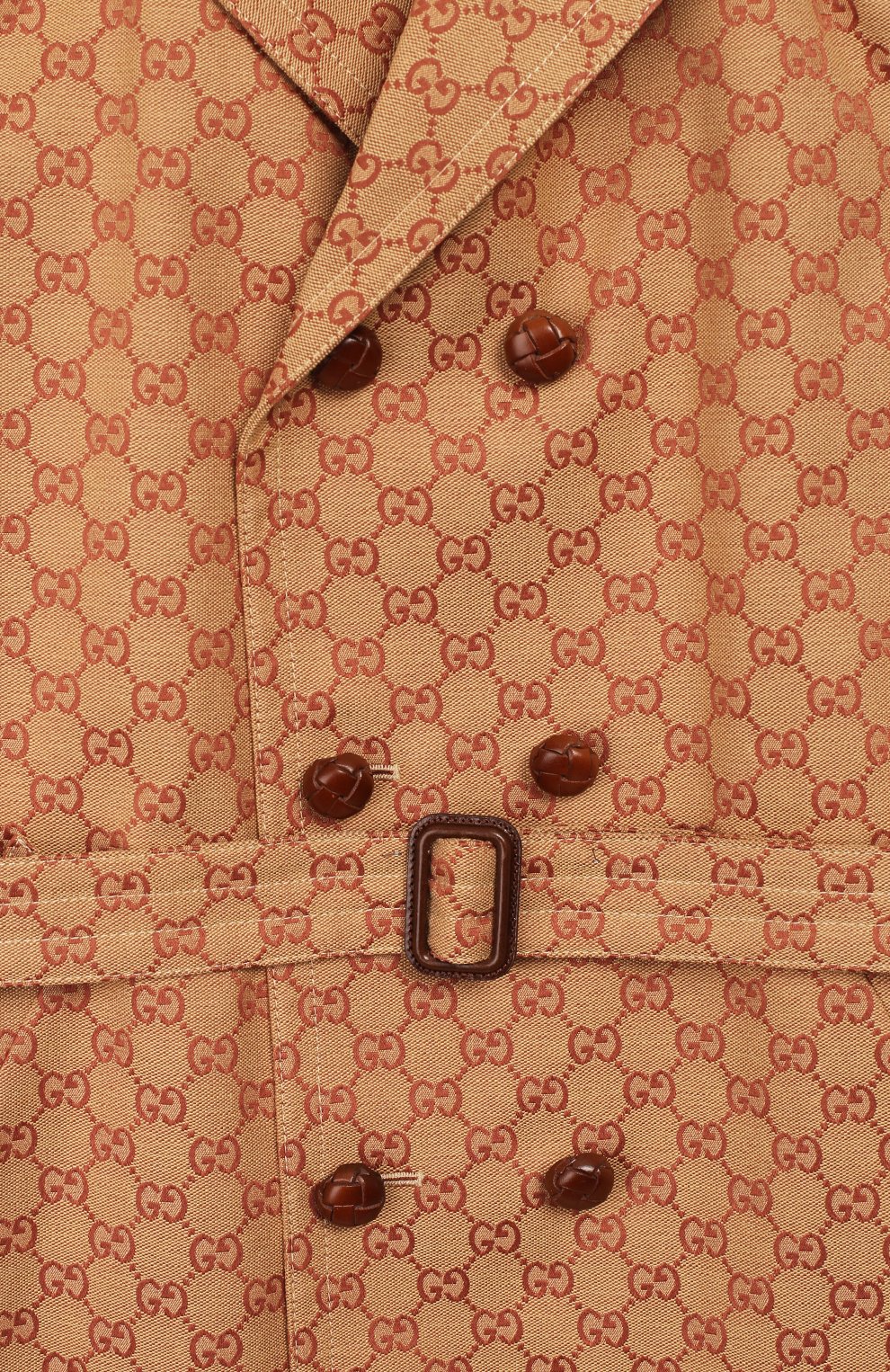 Хлопковый плащ GUCCI, арт. 600170/XWAGY, фото 3