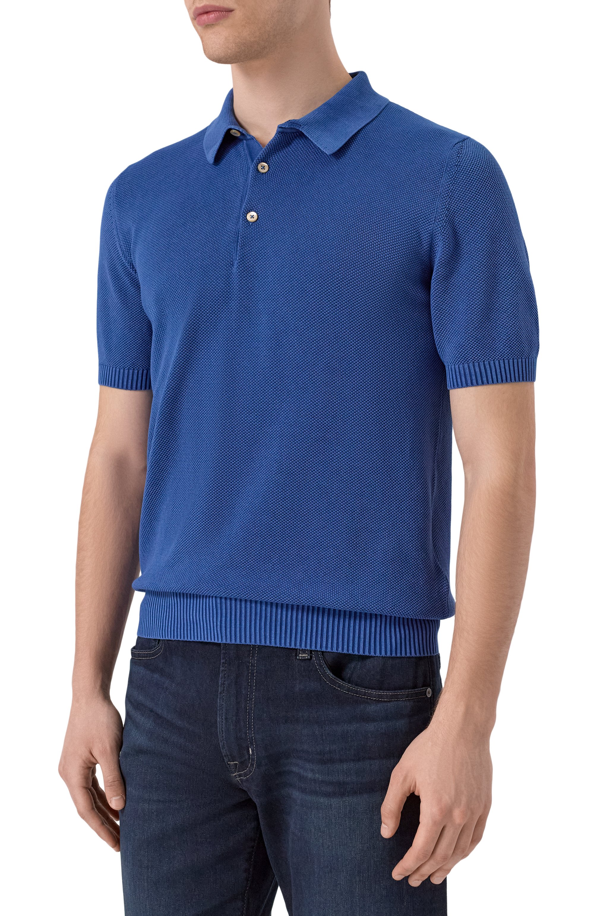 Хлопковое поло BOGLIOLI, арт. 91554T/SB4801, фото 3