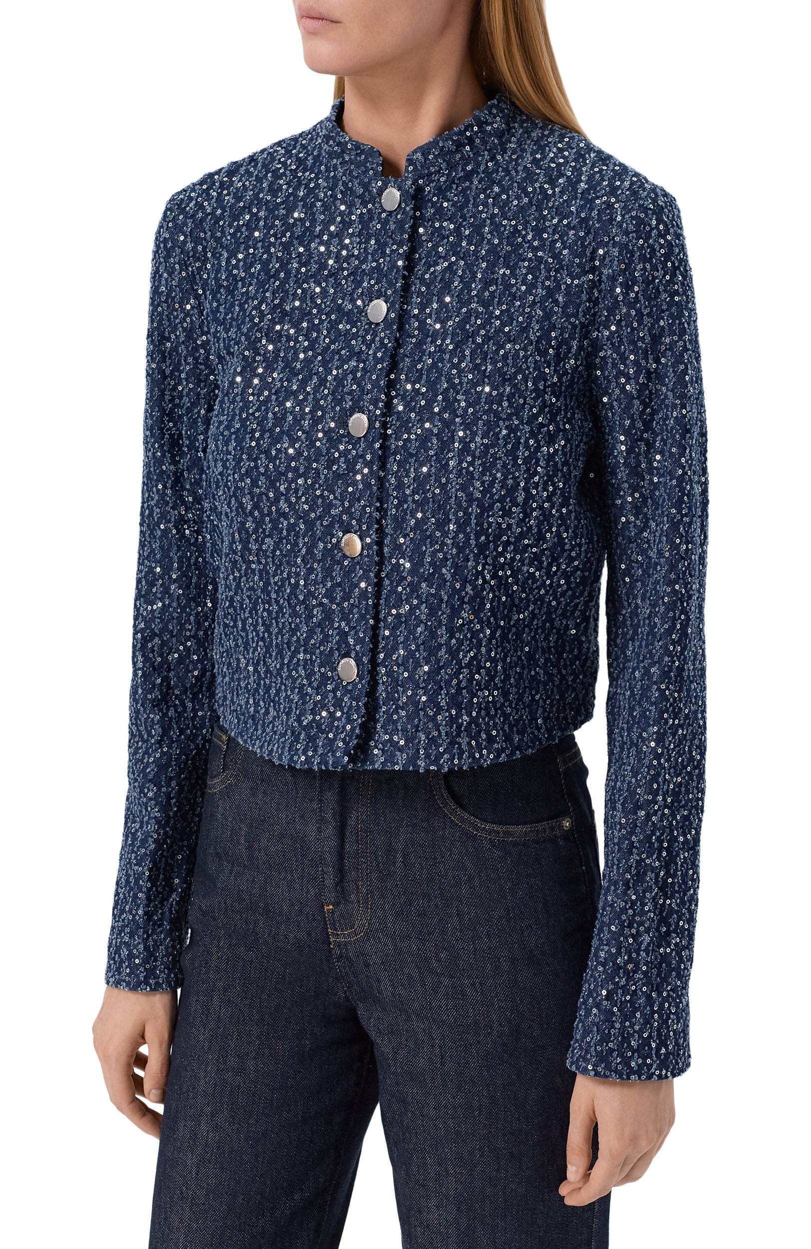 Джинсовый жакет EMPORIO ARMANI, арт. EW004807/AF26175, фото 3